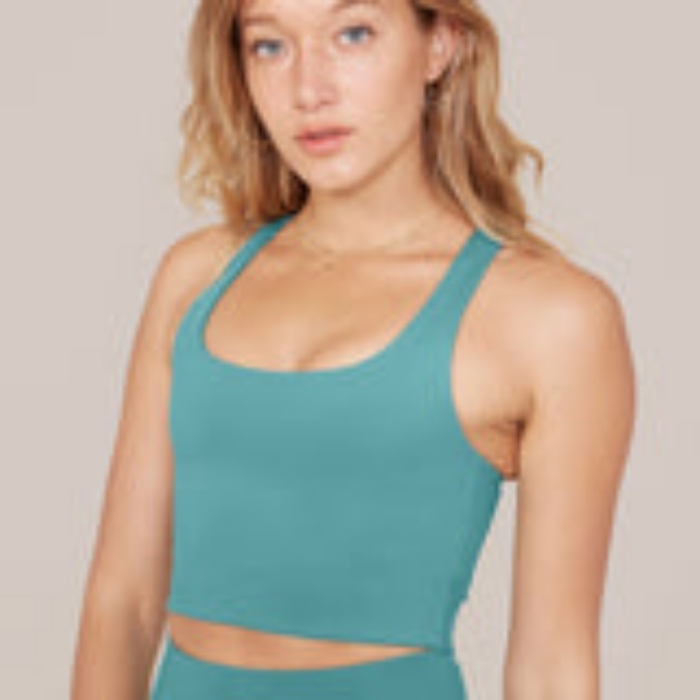 Girlfriend Collective Paloma Bra in Vine
